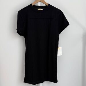 NATION LTD black Finn crewneck dress small